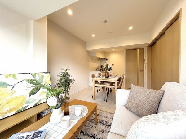 コスモ鶴瀬ステーションスクエア リビング コスモ鶴瀬ステーションスクエア リビング