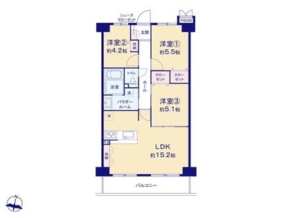 間取図(平面図)