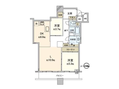 間取図(平面図)