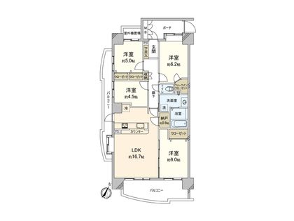 間取図(平面図)