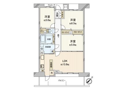 間取図(平面図)