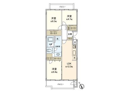 間取図(平面図)