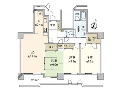 間取図(平面図)