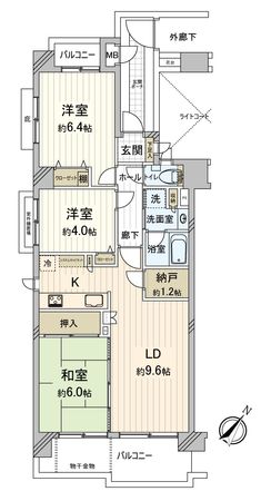 間取図(平面図)