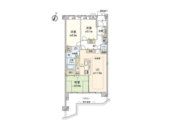 間取図(平面図)