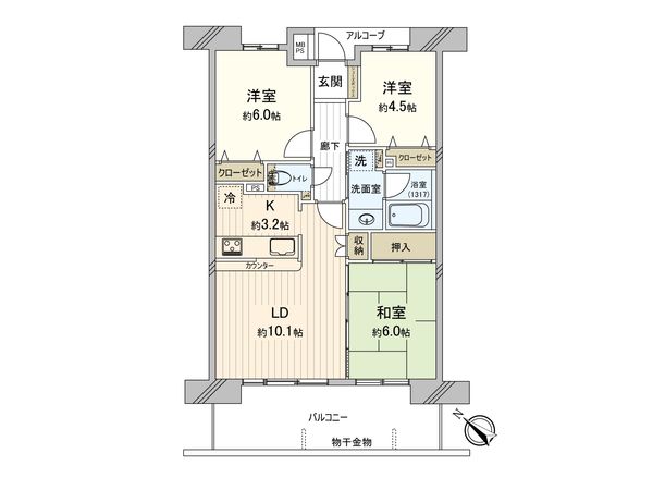 間取図(平面図)