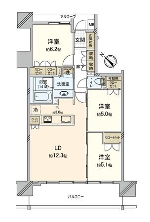 間取図(平面図)