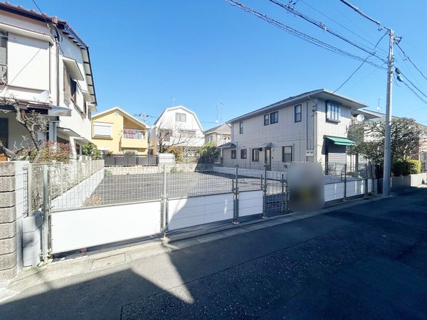 大田区久が原3丁目建築条件付土地 1区画 前面道路含む外観 大田区久が原3丁目建築条件付土地 1区画 前面道路含む外観