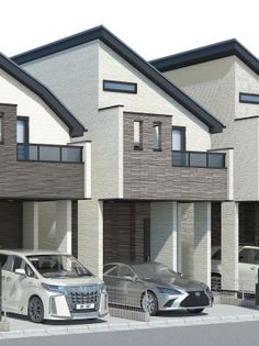 大田区久が原3丁目新築戸建 B号棟 外観パース図