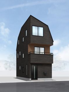大田区下丸子4丁目新築戸建 外観パース図