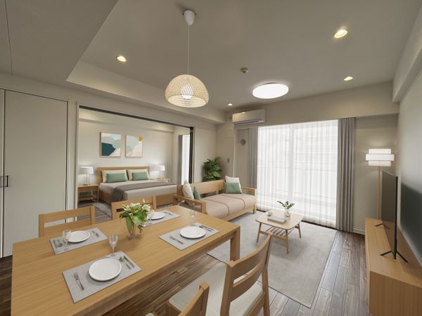 フェアロージュ南雪谷 リビング