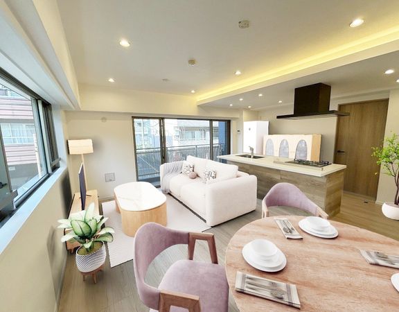 ライフレビュー久が原 リビング