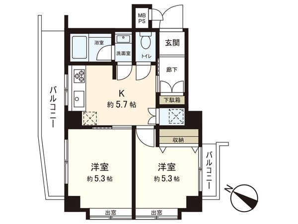 マイキャッスル西馬込 間取図(平面図) マイキャッスル西馬込 間取図(平面図)