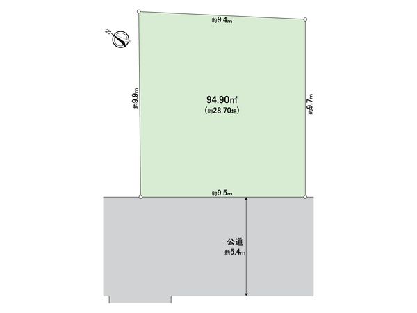 東玉川1丁目 土地 区画図 東玉川1丁目 土地 区画図