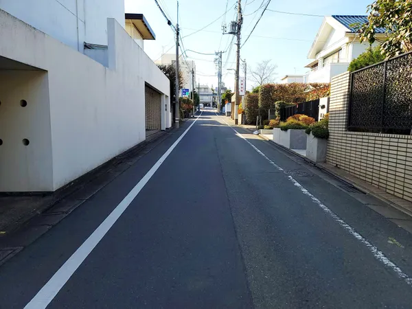 前面道路