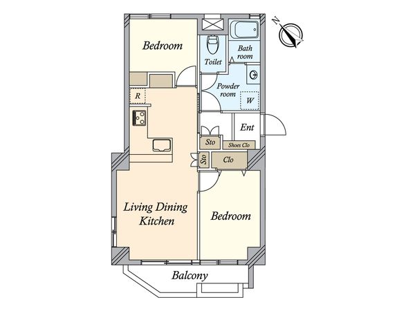 ビュラ田園調布 間取図(平面図)