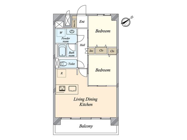 ニューハイツ田園調布 間取図(平面図)