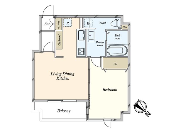 スマータス不動前 間取図(平面図) 間取図(平面図)