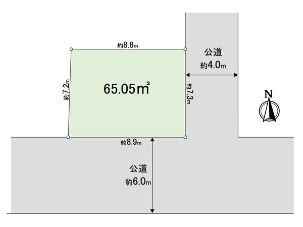 蕨市塚越7丁目 区画図 蕨市塚越7丁目 区画図