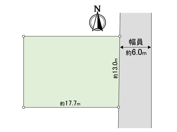 川口市北原台3丁目 区画図 区画図