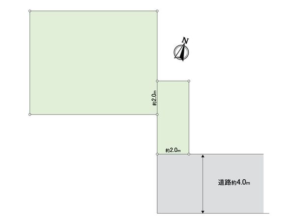 川口市柳根町 区画図