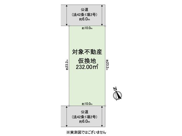 戸田市大字新曽 土地 区画図 戸田市大字新曽 土地 区画図