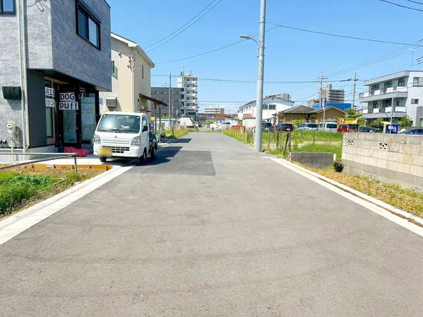 北側道路