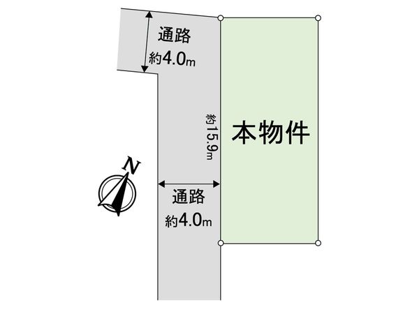 川口市上青木6丁目 区画図 区画図