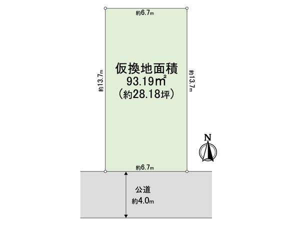 川口市大字芝 区画図 川口市大字芝 区画図