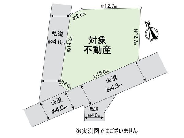 川口市大字安行領根岸 土地 区画図 川口市大字安行領根岸 土地 区画図