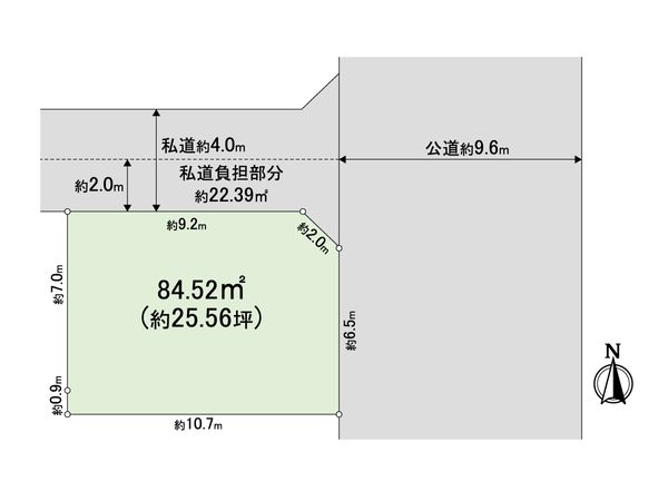 川口市芝4丁目 区画図 川口市芝4丁目 区画図