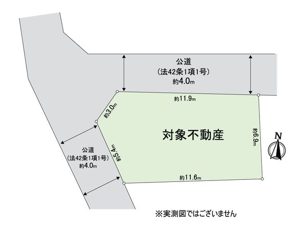 川口市前川1丁目 土地 区画図 川口市前川1丁目 土地 区画図