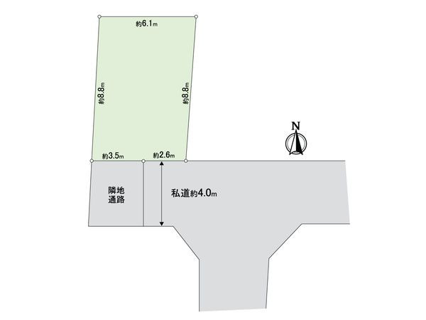 戸田市上戸田4丁目 区画図