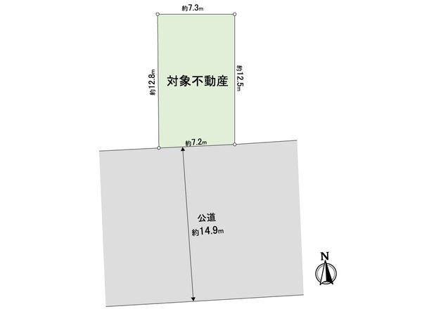 川口市芝2丁目 土地 区画図 川口市芝2丁目 土地 区画図