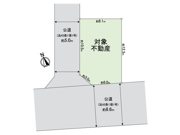 さいたま市緑区大字大門 売地 区画図 さいたま市緑区大字大門 売地 区画図