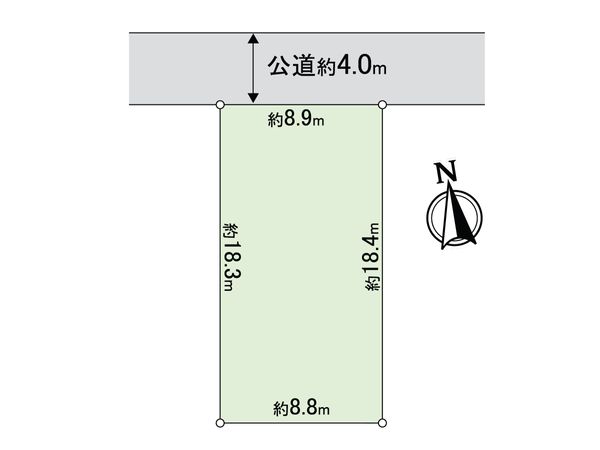 川口市上青木西5丁目 区画図 川口市上青木西5丁目 区画図