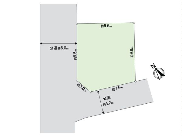 川口市大字木曽呂 区画図 川口市大字木曽呂 区画図