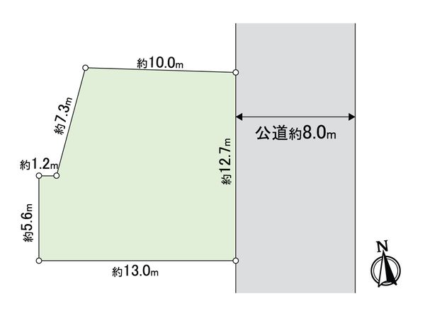 川口市上青木3丁目 区画図 川口市上青木3丁目 区画図