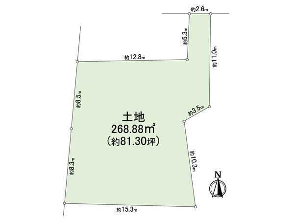 川口市芝樋ノ爪1丁目 区画図 区画図
