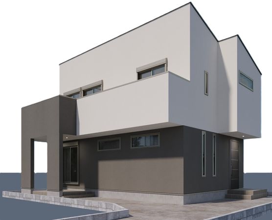 川口市芝5丁目 新築戸建 外観パース図 川口市芝5丁目 新築戸建 外観パース図