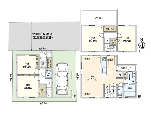 間取図(平面図)