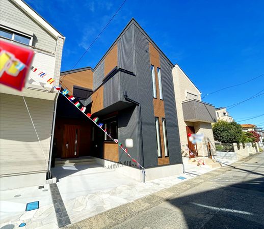 川口市芝宮根町 新築戸建 K号棟 外観