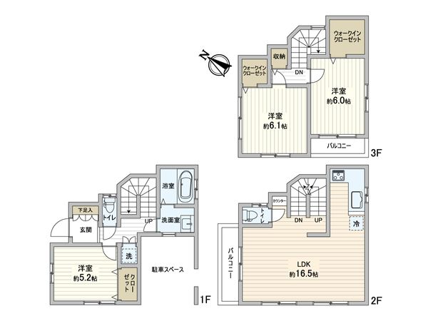川口市上青木2丁目 間取図(平面図)
