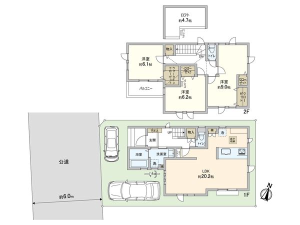 間取図(平面図)