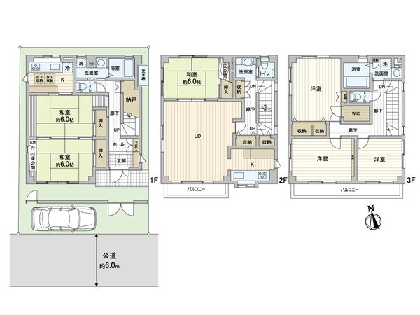 川口市前川3丁目 間取図(平面図) 川口市前川3丁目 間取図(平面図)