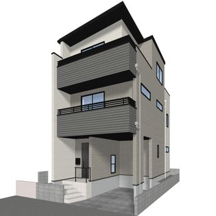 川口市芝塚原2丁目 新築戸建 外観パース図