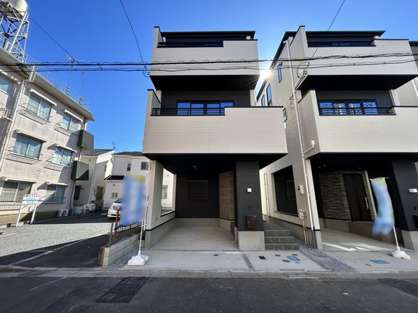 川口市芝中田2丁目 新築戸建 3号棟 外観 川口市芝中田2丁目 新築戸建 3号棟 外観