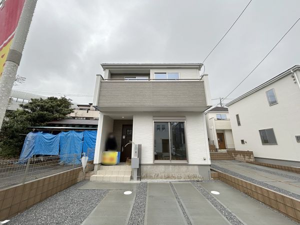 川口市大字道合 新築戸建 1号棟 外観 川口市大字道合 新築戸建 1号棟 外観