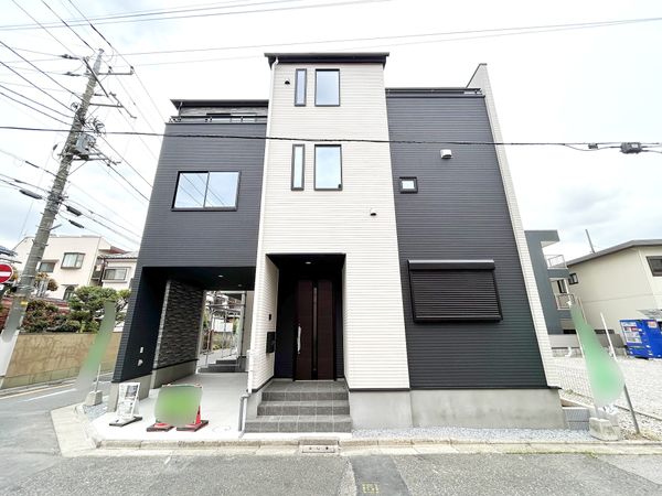 川口市芝中田1丁目 新築戸建 1号棟 外観 川口市芝中田1丁目 新築戸建 1号棟 外観