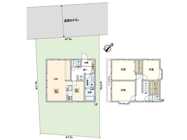 さいたま市緑区大字大門 間取図(平面図) さいたま市緑区大字大門 間取図(平面図)